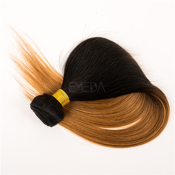 Original Brazilian human hair extensions sew in weave  LJ115